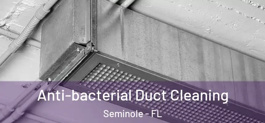 Anti-bacterial Duct Cleaning Seminole - FL